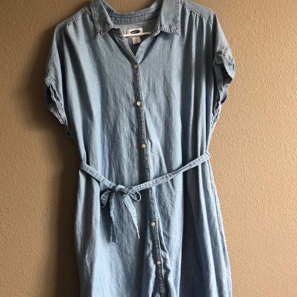 Denim Tunic Dress - Picture 2 of 3